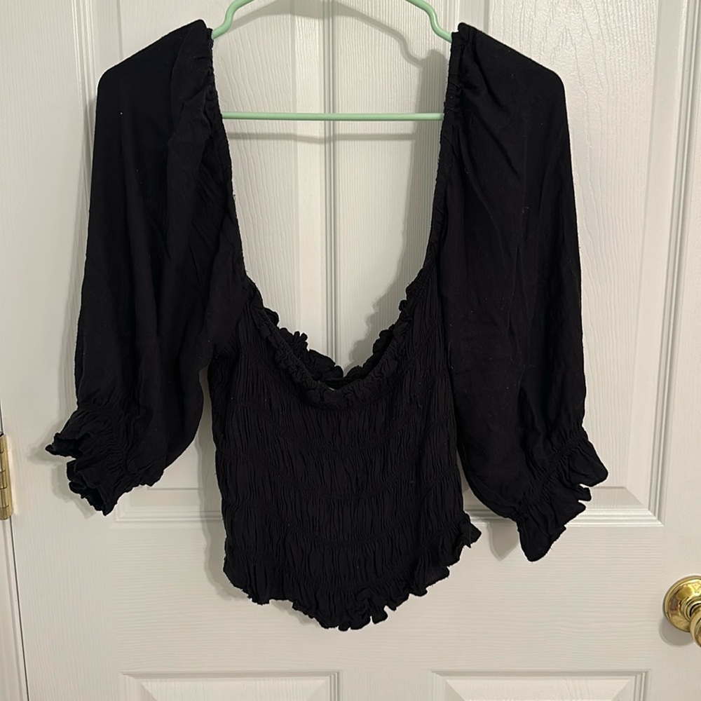 Black stretchy Top
